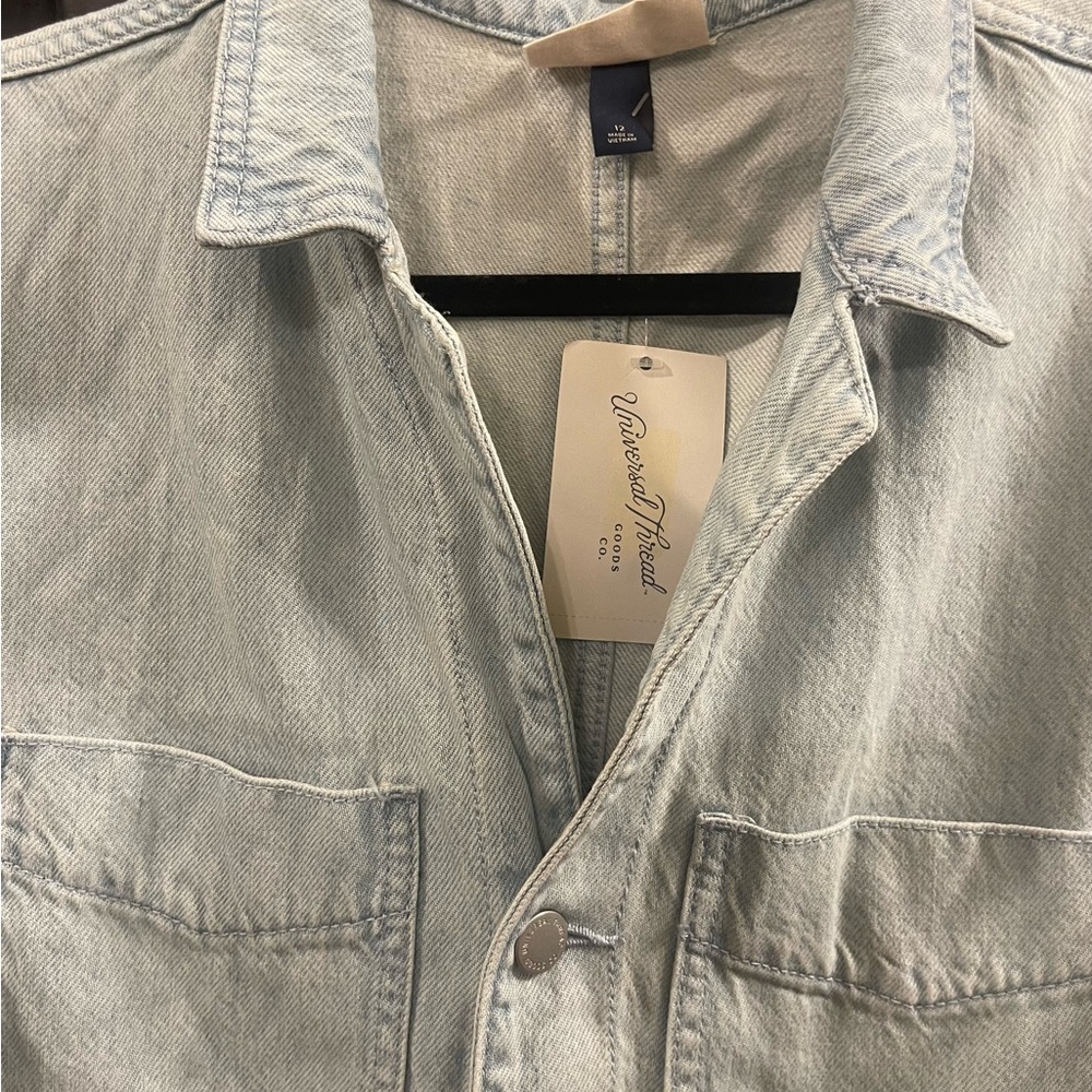 ⚡️⚡️Universal Thread light denim jumpsuit. NWT